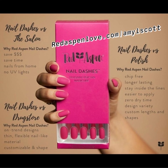 🐆 Red Aspen Nail Dash: Soley and the Cheetah Press-on Manicure 💅 - Picture 4 of 13